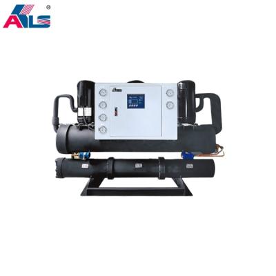 China Factory Air Cooled Open Type Screw Chiller Heavy Duty Industrial Water Chiller for sale