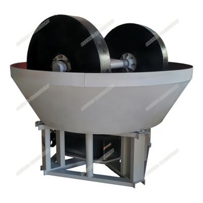 China Nass Goldschleifmaschine 1200 Pan Mill For Gold Wets Pan Mill Clay Brick Clay zu verkaufen