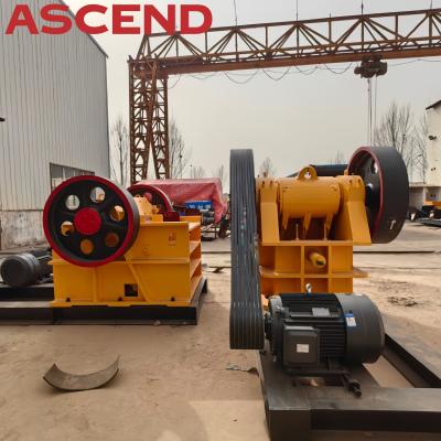 China Mine Small Stone Jaw Crusher PE 400*600 Diesel Engine Mobile Crusher For Concrete for sale