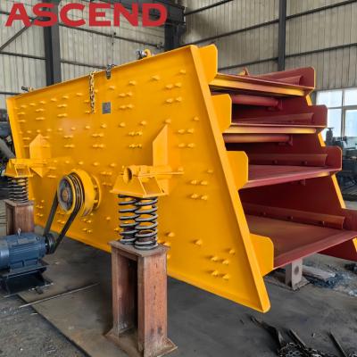 Chine Installation de tamisage de puissance diesel de machine d'écran de vibration de gisement du sable 4YK1848 à vendre