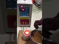 Electric Gold Melting Furnace High Induction Surface Oxidized