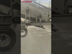 Mobile jaw crusher