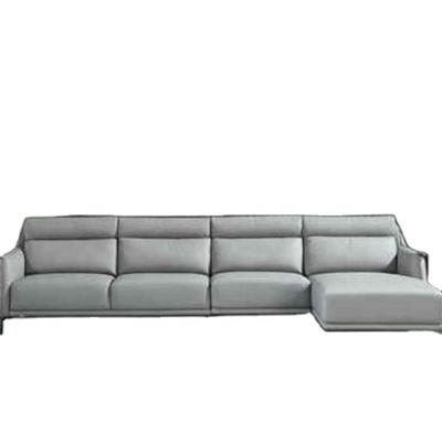 China (Others) Adjustable Low Arm Gray Color Sectional Sofa Set Living Room Furniture for sale