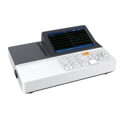 China Professional Metal Production Portable Ecg Electrocardiograph Machine Small Ecg Machine for sale