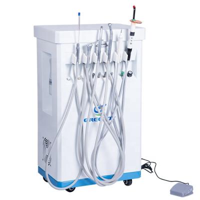 China Long Life Mobile Dentist Machine With Compressor For Teeth Cleaning for sale