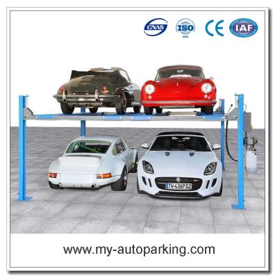 China Double Wide Car Lift / 4 Post Double Wide Lift/ 4 Post Wide Standard Lift /Four Post Double Car Parking Lift for sale