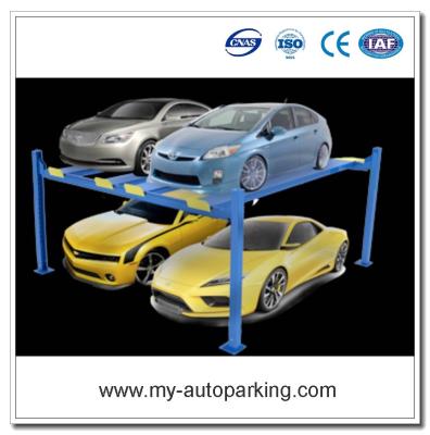 China Four Post Double Car Parking Lift for sale