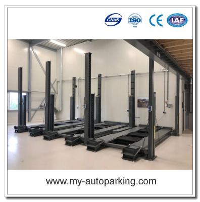 China Tripple Vertical Car Parking System for 3 Cars/Simple Car Parking System for Underground/Car Lifts for Home Garages for sale