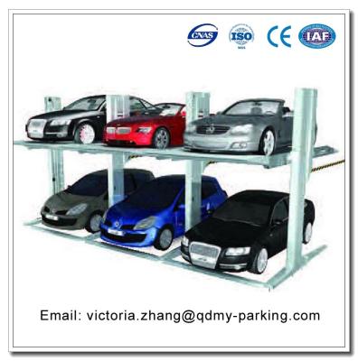 China Double Stack Parking System Dongyang Parking Elevated Car Parking Elevadores Para Autos for sale