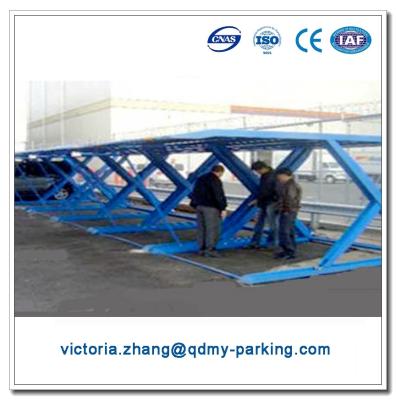 China 2 Level Double Car Parking Lift Small Platform Scissor Lift Platform Used for sale