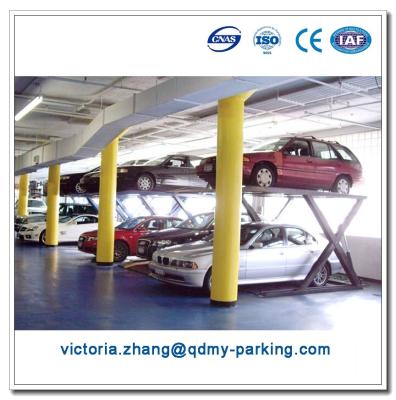 China Two Vehicle Car Parking Lift China Scissor Lift Manual Scissor Lift Table for sale