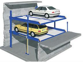 China 16. Pit Design Cantilever Parking Lift QDMY-2-5B， QDMY-4-10， QDMY-6-15 for sale