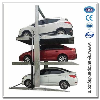 China Three Layers Double Deck Parking to Park 3 Sedans/Double Stack Parking System/Multilevel Mini Car Lift Puzzle Solutions for sale