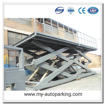 China Elevador de coches de montaje hidráulico/parking de garaje residencial/elevador de coches de tijeras para sótano/elevador de coches subterráneo en venta