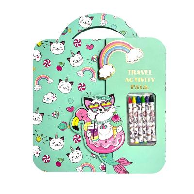 China School Office Stationery Sets Best Seller Office School Unicorn Stationary Set Kids for sale