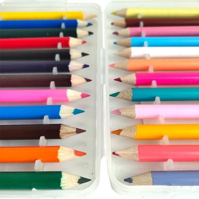 China Eco Friendly Custom Easy Carry Mini Colored Art Pencil Set With Fixed Box for sale