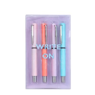 China The Other 4pcs Gel Pen Set Office School Supplies Pen Writing Set Work Pen for sale