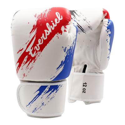 China Factory Direct Sale High Quality Universal Custom Design PU Leather Muttahida Majlis-e-Amal Muay Training Thai Boxing Gloves For Adults for sale