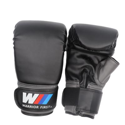 China 2021 Universal New Factory Wholesale Custom Logo PU Muttahida Majlis-e-Amal Muay Training Leather Thai Boxing Gloves For Adults for sale