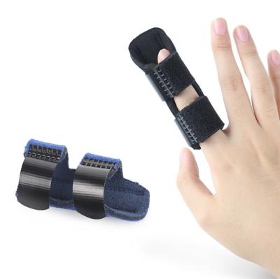 China 2021 New Arrival Adjustable Finger Support Splint With Hook&Loop Band For Straightening Curved Finger And Arthritis for sale