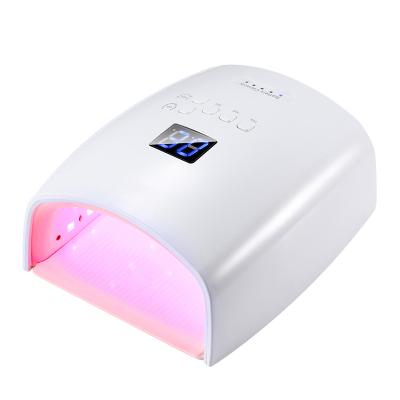 China Wholesale Popular ABS Plastic Nail Products 48w Cordless Rechargeable Nail Lamp Led Lamp Nail For Manicure for sale