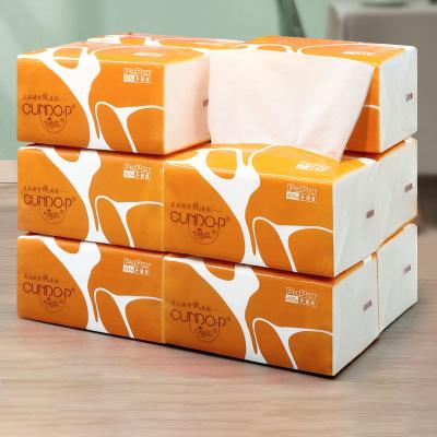 China China Factory Eco-friendly Bamboo Facial Paper Tissue for sale