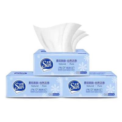 China Cheap Factory Eco-Friendly Watson Facial Tissue for sale