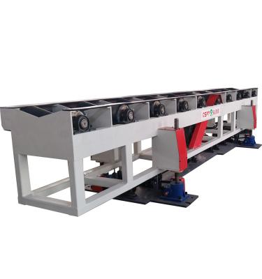 China Longitudinal heat resistant pipe roll conveying system (for band saw machine) for sale