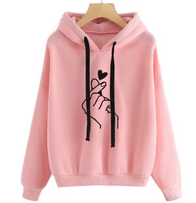 China Hot Sale High Quality Sportswear Women's Pullover Anti-wrinkle Fashion Loose Hoodie for sale