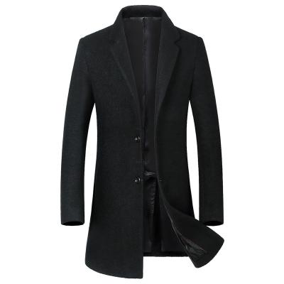 China 2021 New Classic High Quality Winter Warm Jacket Men'S Wool Breathable Thin Coat Long for sale