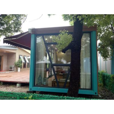 China 2020 New Traditional China Xiaoya Design 20ft Wooden Container House For USA for sale