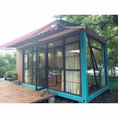 China Modern Wooden Plastic Compound Modified Container House 20FT For Australia for sale