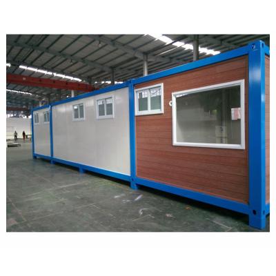 China 40ft Modern Flat Packing Container Toilet With WPC Outer Wall Plate for sale