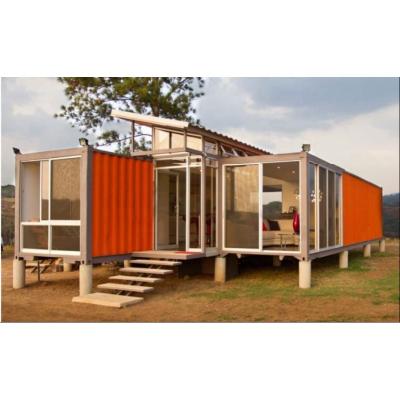 China Beach Vocation Modern Luxury Prefab Living Shipping Container Vacation Modified Home for sale