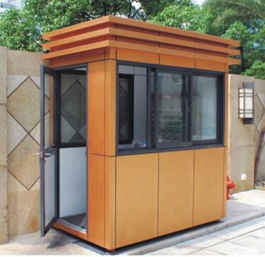 China modern low cost security guard house / sentry box / sentry guard house for sale