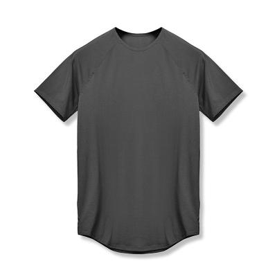 China Custom men's pure color t-shirt QUICK DRY 180 grams around the collar T-shirt wholesale for sale