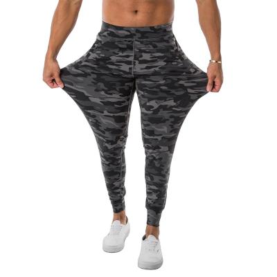 China Summer Sustainable Mens Training Camouflage Dry Fitness Gear Stretch Trotter for sale