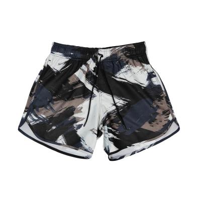 China Wholesale New Sustainable Mens Sports Fitness Camouflage White Running Training Shorts for sale