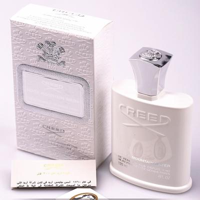 China Natural Ingredients Creed Silver Mountain Water Men Perfume Long Lasting 120ml Body Spray Perfume Cologne Gift For Men for sale