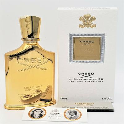 China Original Cologne 100ml Creed Millesime Imperial Gold Creed Fragrance Perfume Long Lasting Body Spray Original Perfume Fragrance for sale