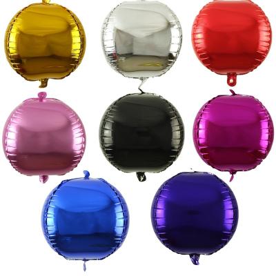 China Gift Toy 4D Around Shape Foil Balloon Party Decoration Helium Wedding Foil Balloon for sale