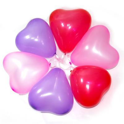 China Foil 5 Inch Candy Color Heart Shaped Mylar Balloon To Celebrate Birthday for sale