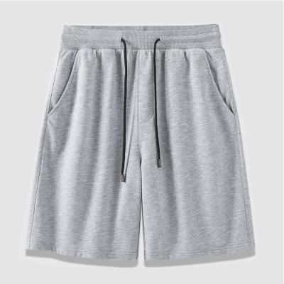 China Anti-wrinkle summer hot sale comfortable cotton casual shorts for men plus size mens shorts elastic drawstring adjustable shorts unisex for sale