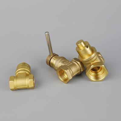 China Home Kitchen 1/2 Inch -4 DN15-DN100 Forged Locking Brass Gate Valve Accept OEM for sale