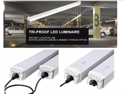 China Waterproof LED Linear Tri-proof Light 60W High Brightness 160LM/W for sale