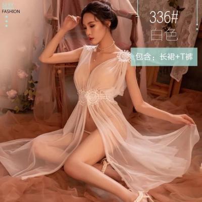 China Sexy lingere 2020 transparent lace sexy ladies without dress for sale