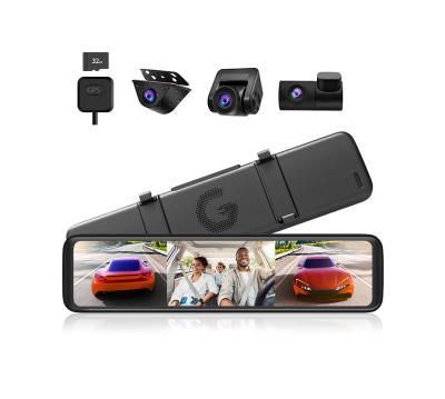 China WOLFBOX G880 3 Channel Front Rear Rear Dash Waterproof Cam Mirror Inside Gps Car Camera Dash Cam Disc Inside Car Camera for sale