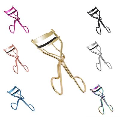 China Fashional Eyelash Curler White Eyelash Curler Rose Gold Mini Eyelash Curler Pink Multi Logo Custom Eyelash Curler for sale