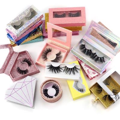 China Mink Eyelashes Natural 3d Mink Hair 3d Custom Mink Lashes Vegan Lashes Andrea Eyelashes for sale