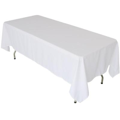 China Single waterproof polyester tablecloth for wedding banquet or restaurant for sale